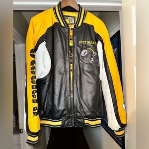 Pittsburg Steelers Leather Jacket